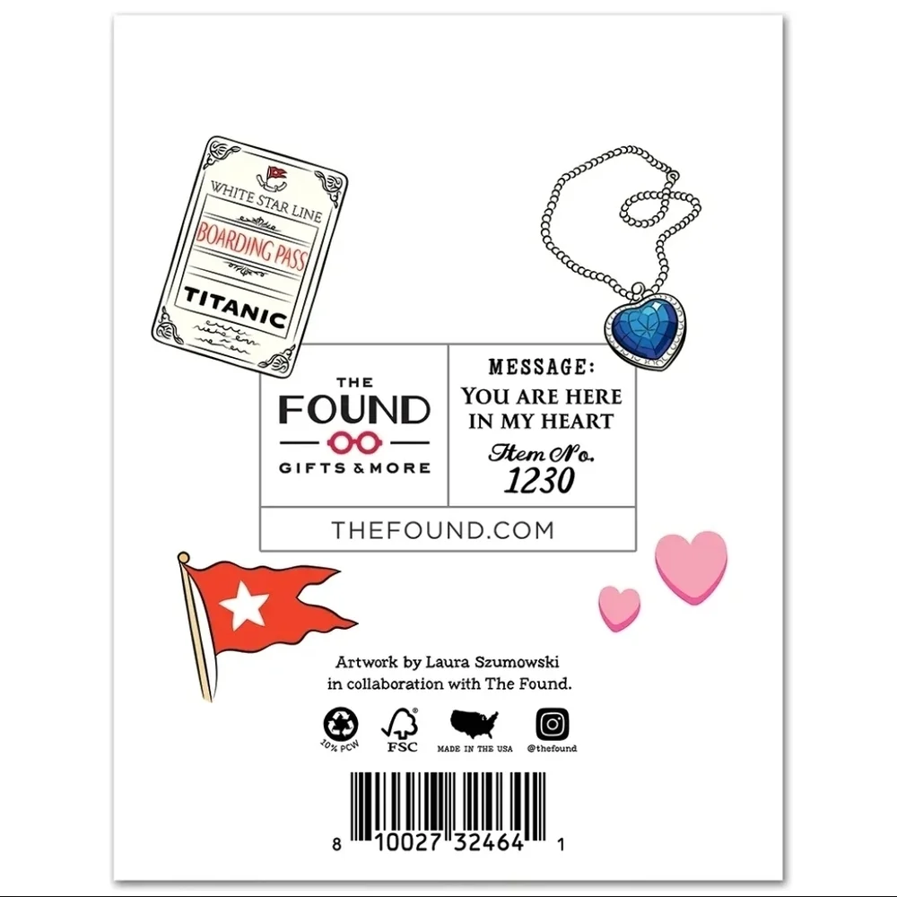 Titanic Love Day Card